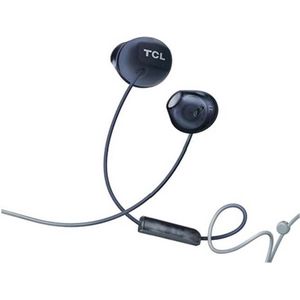 TCL Earphones with microphone - black