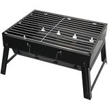 AGM Charcoal Grill Picnic Grill Roestvrij Staal Kleine Grill Draagbare Camping Grill Afneembare BBQ Roosters voor Outdoor Garden Party enz.