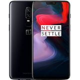 OnePlus 6 Smartphone (15,95 cm (6,28 inch) 19:9 Touch-Display, 64 GB intern geheugen, Android 8.1 Oreo/Oxygen OS 5.1), Mirror Black