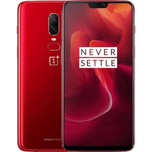 OnePlus 6 - Smartphone - Rood - 128 GB - Dubbele SIM - 6.28 inch - 4G