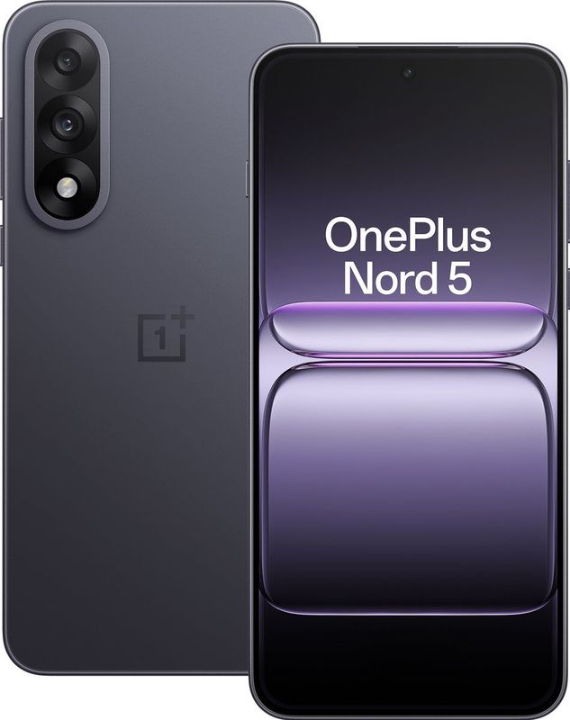 OnePlus - Nord 5 - Smartphone - Zwart - 512GB - 5G