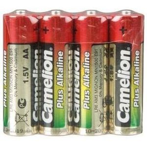 Camelion alkaline AA / LR6 1.5V-2600mah (4st/krimp)