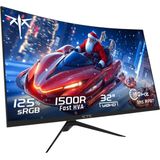 KTC H32S17 - 32 inch - Curved Gaming Monitor - 2560x1440 - 180Hz - 99% sRGB - HDR10 - 1ms MPRT