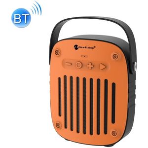 NewRixing NR-4014 Draagbare Bluetooth Speaker met Hands-Free Call - Oranje