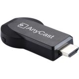 Anycast-M2 Plus Wireless WiFi Display Dongle ontvanger Airplay Miracast DLNA 1080P HDMI TV Stick voor iPhone  Samsung en andere Android Smartphones(Black)