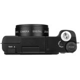 R2 2.7K Vlog Camera 4X Zoom Digital Camera with 3.0 inch Flip Screen (Black)