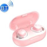 TWS-22 Bluetooth 5.0 In-Ear Sport Waterdichte Ruisonderdrukkende Mini-Koptelefoon (Roze)