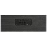 M5C Subwoofer Houten Klok Bluetooth 4.2 luidspreker  ondersteuning TF-kaart & 3 5mm AUX & FM Radio(grijze houtnerf)