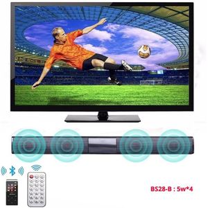 20W TV geluidsbalk Bluetooth Speaker FM radio home theater systeem draagbare draadloze subwoofer Bass MP3 muziek Boombox voor Xiaomi