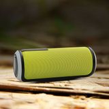 W-koning X 6 draagbare waterdichte Bluetooth 4.0 Stereo luidspreker  met ingebouwde MIC  ondersteuning voor Hands-free & Aux-in & TF kaart & NFC & FM & MP3  Bluetooth afstand: 10m(Green)