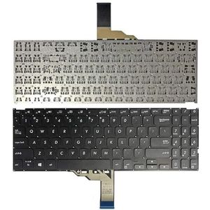 High-Tech Place Amerikaanse versie laptoptoetsenbord voor ASUS Vivobook X512 X512FA X512DA (zwart)