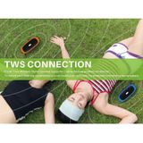 Newiring NR-4022 TWS Twee-Color Bluetooth-luidspreker met Handvat (Oranje)