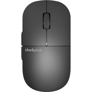 Lenovo thinkplus E3 Simple Office Mute Wireless Mouse (Zwart)