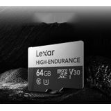 Lexar MicroSDHC 64GB High-endurance geheugenkaart Rijden Recorder Security Monitoring TF-kaart videokaart videokaart