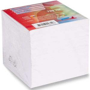Kangaro navulling voor memokubus wit (700 vellen)