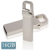 16GB metalen sleutelhangers stijl USB 2.0 Flash schijf