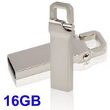 16GB metalen sleutelhangers stijl USB 2.0 Flash schijf