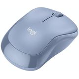 Logitech M221 Fashion Silent Wireless Mouse(Blauw)