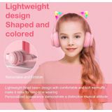 Onikuma B90 Draadloze Bluetooth-hoofdtelefoon met RGB-verlichting (Roze)