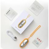 HE-M001 Hand Held USB Oplaadbare Slaap Hulp Instrument Hoofd Massage Slaapinstrument (Oranje)
