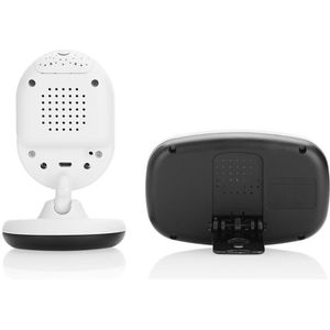 BM-SP820 2.4 duimLCD 2.4GHz Wireless Surveillance Camera babyfoon met 7-IR LED Night Vision  twee manier stem praten (wit)
