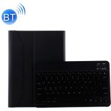FT-1030d Bluetooth 3 0 ABS geborsteld textuur toetsenbord + huid textuur lederen case voor iPad lucht/lucht 2/iPad Pro 9 7 inch  met drie-Gear hoek aanpassing/magnetische/slaapfunctie (zwart)