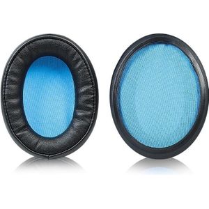 1 paarspons hoofdtelefoonafdekkingen voor audio-technica ATH-AR5BT / AR5IS (zwart + blauw)