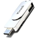 Kinzdi 64GB USB 3.0 + Type-C 3.0 interface Metal Twister Flash Disk V11
