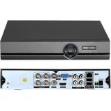 COTIER A41U-ZS 5 in 1 4 kanaal Dual Stream H.264 1080N AHD DVR  steun AHD / TVI / CVI / CVBS / IP-Signal(Black)