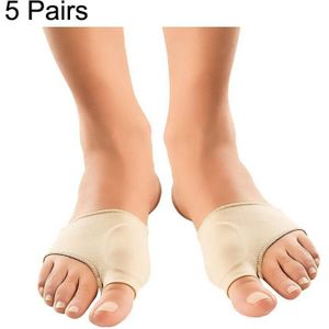 5 paar draagbare schoenen Grote teen Valgus Corrector Teen Comfortabele splitter (L)