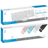 ZGB 8820 Snoepkleur Draadloos toetsenbord + muisset