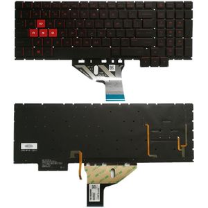 High-Tech Place Amerikaanse versie toetsenbord met achtergrondverlichting toetsenbord voor HP Omen 15-CE 15-CE000 15-CE026TX 15-CE005TX 15-CE006TX 15-CE001TX 15-CE002TX