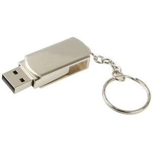 Metal serie Mini USB 2.0 Flash schijf met sleutelhanger (2GB)