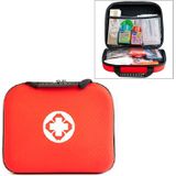 EVA Portable Car Home Outdoor Medische Emergency Supplies Medicine Kit Survival Rescue Box (Rood)