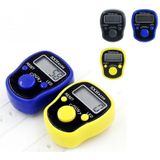 Let op type!! Multifunctionele Calorie gezonde digitale elektronische Pedometer stappenteller met taille Clip  hoge kwaliteit Ring teller met LED-verlichting  elektronische vinger Ring teller  willekeurige kleur levering