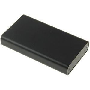 Externe behuizing met USB 3.0 aansluiting voor mSATA Solid State Disk SSD (zwart)