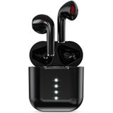 M2 Smart Noise Reduction Touch Bluetooth-oortelefoon met oplaaddoos & batterij-indicator  ondersteunt automatisch koppelen & Siri en bellen (zwart)