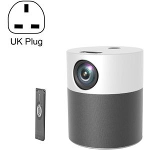 M1 Home Commercile LED Smart HD-projector  specificatie: Britse plug (telefoon met schermversie)