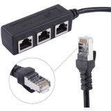 1 tot en met 3 Socket LAN Ethernet netwerk RJ45 Plug Splitter Extender