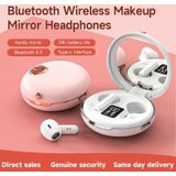 HXSJ Air-S28 TWS Bluetooth 5.3 True Wireless HiFi Stereo Make-up Mirror-koptelefoon met oplaadetui