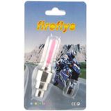 Fireflys serie Motion Activated LED wiel lichten voor fietsen en Cars(Pink)