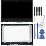 1366 x 768px LCD Screen and Digitizer Full Assembly With Frame for Lenovo Yoga 520-14IKB(Black)