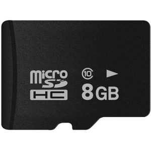 8GB High Speed geheugenkaart klasse 10 Micro SD(TF) uit Taiwan  schrijven: 6 5 mb/s  lees: 16 mb/s (100% echte Capacity)(Black)