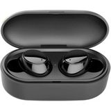 X9S TWS Bluetooth V 5.0 stereo draadloze koptelefoon met LED Oplaaddoos (zwart)