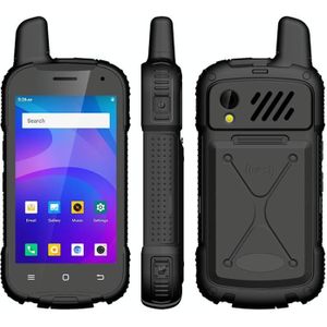 Uniwa F100 Walkie Talkie Rugged Phone  2 GB + 16 GB  Waterdicht Dusticht Schokbestendig  4 0 Inch Android 10.0 Unisoc SC9863A Octa Core tot 1.6 GHz  Netwerk: 4G  NFC  PTT  SOS