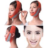 2 PC's Face Lift gereedschappen dun gezicht masker inwikkeling gezicht dunne kauwspieren onderkin huid dun gezicht Bandage riem vrouwen gezicht Care(Orange)