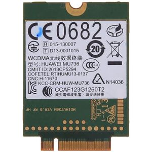 Draadloze netwerkkaart voor Huawei MU736 3G WWAN Card module 723985-001 748599-001