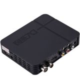 HD 080P PVR K2 DVB-T2 digitale terrestrische Receiver uitzenden van TV-kast met afstandsbediening (zwart)