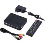 HD 080P PVR K2 DVB-T2 digitale terrestrische Receiver uitzenden van TV-kast met afstandsbediening (zwart)