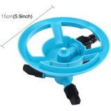 Tuin automatische roterende nozzle 360 graden roterende automatische sprinkler tuin gazon Watering nozzle irrigatie nozzle met 3/4 inch water slang connector